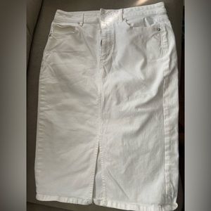 Loft midi pencil skirt